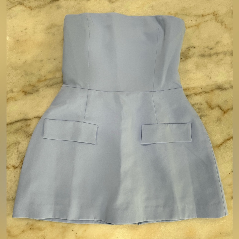 NWOT-X Revolve Strapless Bethany Romper - Picture 4 of 7